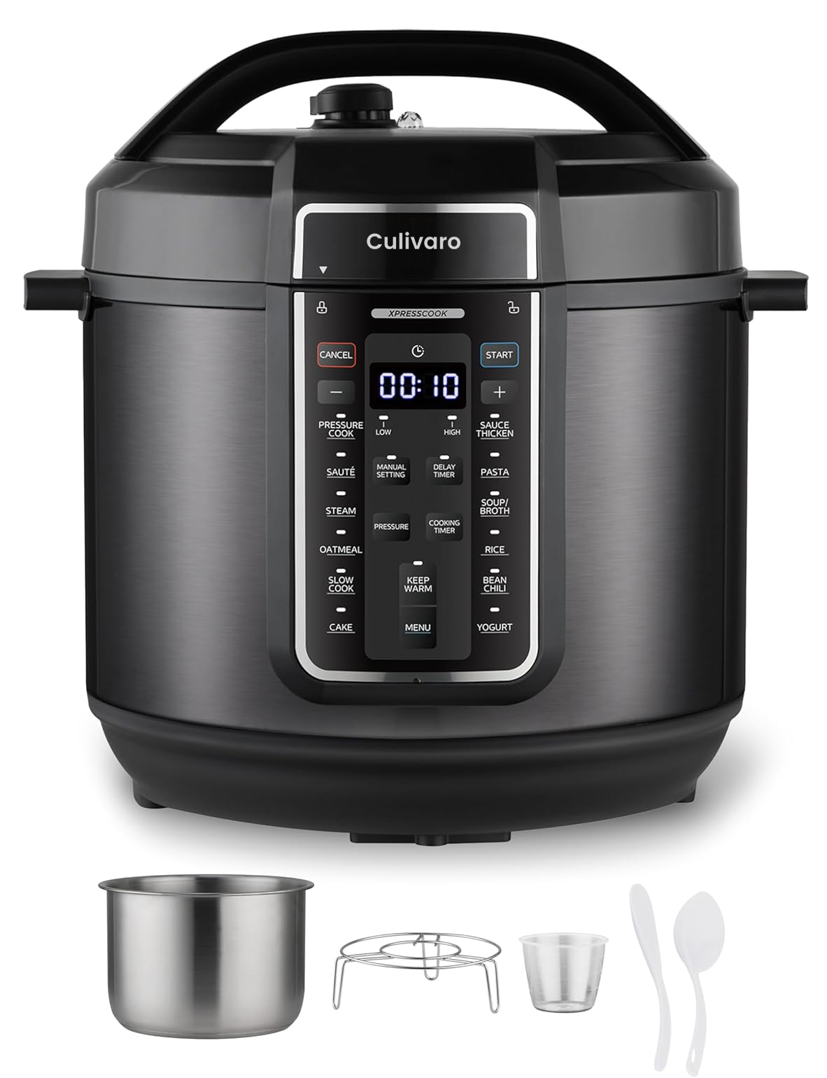 Culivaro Electric Pressure Cooker, 12 Presets, Sta